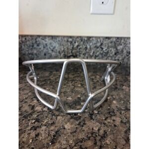 Victus The Cage FM Batting Helmet Face Guard Silver Youth Baseball Softball Mask